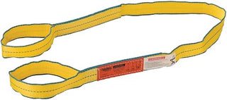 Global Industrial Polyester Eye & Eye Web Sling w/Durable Edge, 6'L x 2"W