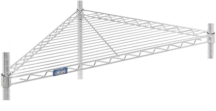 Nexel ST18C Triangle Shelf, Wire, 18" size, Chrome Finish, Chrome