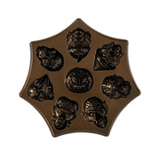 Monster Mask Cakelet by Nordic Ware – 4 Cup Capacity, 4.0 cups, Aluminum, Bronze, Model 95948