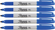Blue Markers by Sharpie – 1 Count (Pack of 5), Blue, Pack of 5, Model shabl002