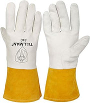 Tillman 24C Top Grain Kidskin 4" Cuff TIG Welding Gloves, X-Small
