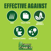 Drain Clog Remover & Drain Cleaner Powder (5 Pacs & 5 Tools) by Green Gobbler – 5 Count (Pack of 1), Pack of 2, Model G8063