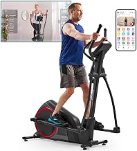 Sunny Health & Fitness Heavy Duty Elliptical Machine with Full Body Workout