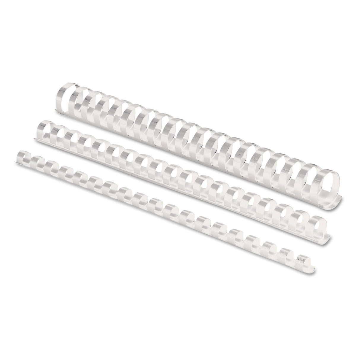 Fellowes 100 Count (Pack of 1) / 1/2" White 100Pk / White Combs & Spines