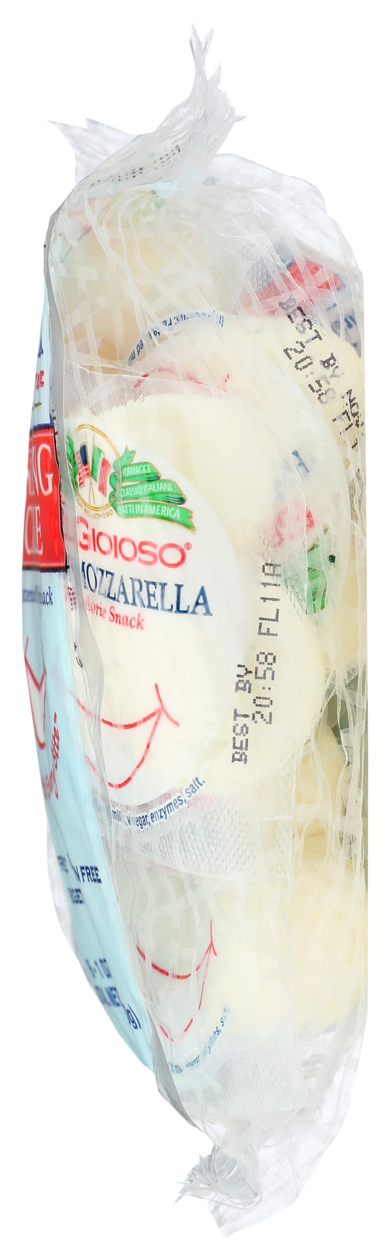 BelGioioso 6 Ounce (Pack of 1) / 1 String & Snack