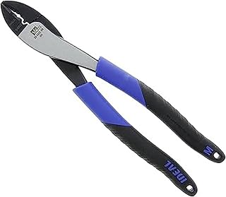 Ideal Industries IDEAL Electrical 30-3429 Multi-Crimp Tool - 9.75 in., High Leverage Pivot Wire Crimper with Knife-To-Anvil Blades, Dual Durometer Molded Grips