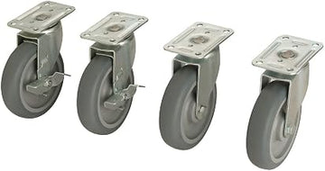Global Industrial Bulk Container Caster Set (2 Swivel/2 Locking)