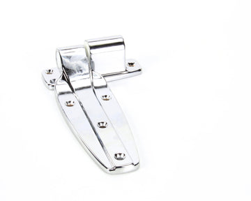 Flush Hinge by Kason – Chrome, Model 1245-000028
