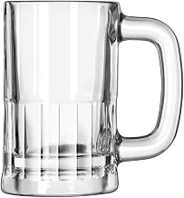 Libbey 5364 Clear 12 Ounce Glass Mug - 12 / CS
