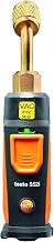 Testo 552i Wireless Digital Vacuum Probe - Vacuum Gauge for HVAC Systems with IP54 Protection – 45° Service-Port Design - HVAC Tool for AC/R System Evacuation with Bluetooth and App