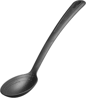 Westmark Plastic Vegetable Spoon, 1 Piece, Extra Deep Spoon Head, Internal Scale, BPA Free, Made in Germany, 28612270