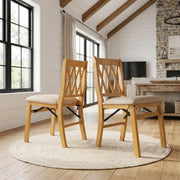 Furnifact Oak / 2 Chairs