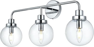 Hanson 28" Wall Sconce in Chrome