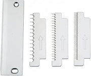 Winco 3-Piece Serrated Blade Set for VTS-3G: Coarse, Medium, Fine