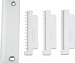 Winco 3-Piece Serrated Blade Set for VTS-3G: Coarse, Medium, Fine
