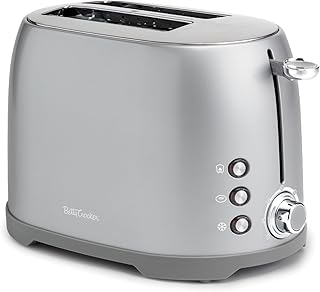 Betty Crocker 2-Slice Multi-Function Toaster, 800 Watts, BC-4621S, Silver
