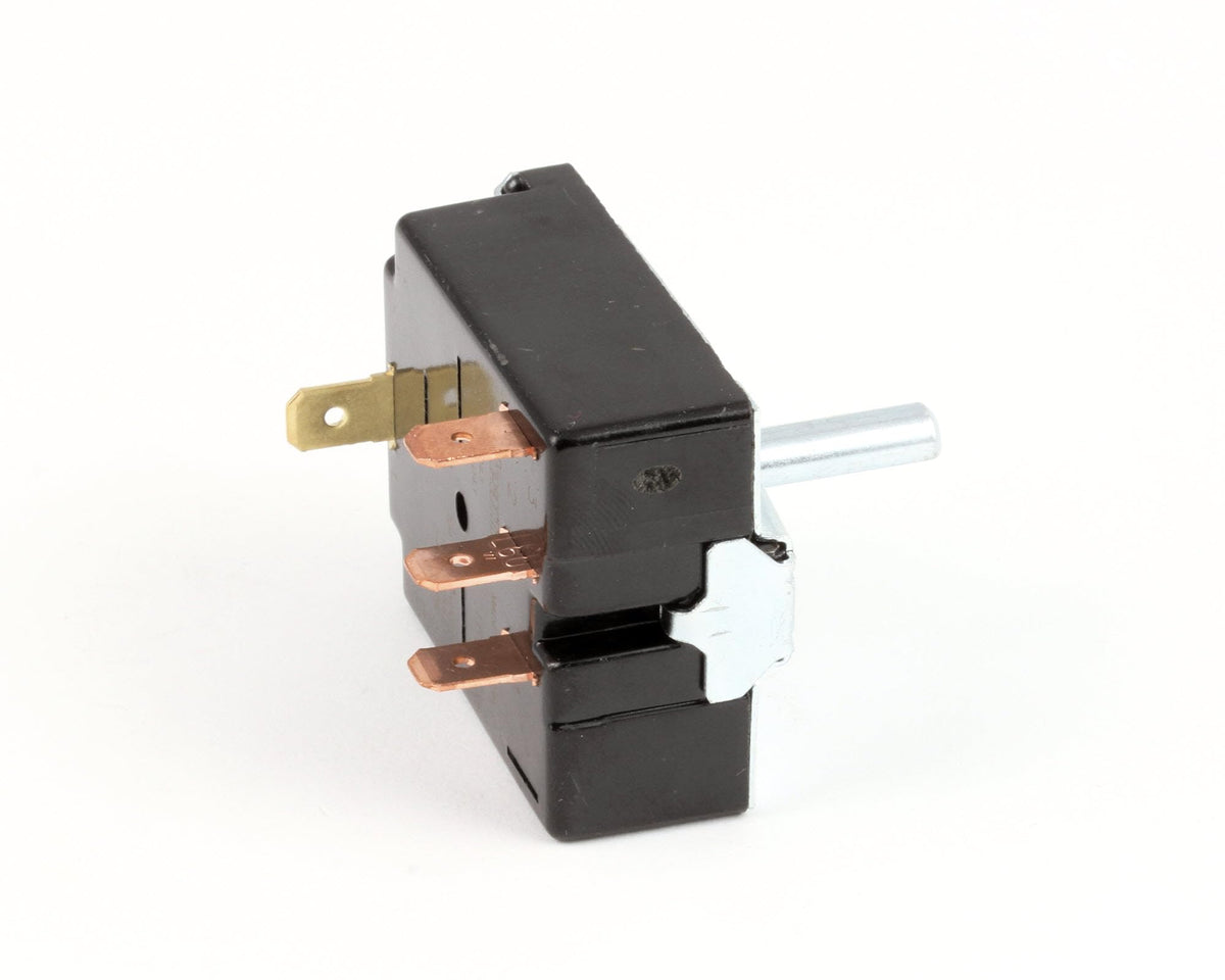 Rotary 3 Position Switch & Screws by Blodgett – Plastic, Black, Model 90099