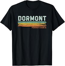 Vintage Stripes Dormont PA T-Shirt