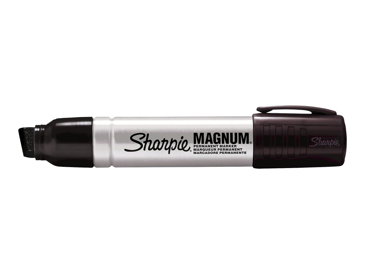 Magnum Permanent Marker by Sharpie – 1 Count (Pack of 72), Plastic, Black, Pack of 72, Model 44001