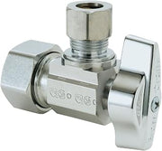 BrassCraft KTCR19 C1 1/2 nom Comp by 3/8 O.D. Comp Angle Stop, Chrome