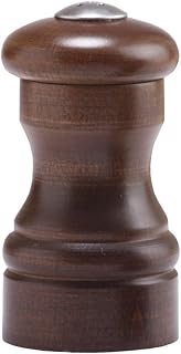 Chef Specialties 4 Inch Capstan Salt Shaker - Walnut - Made in USA