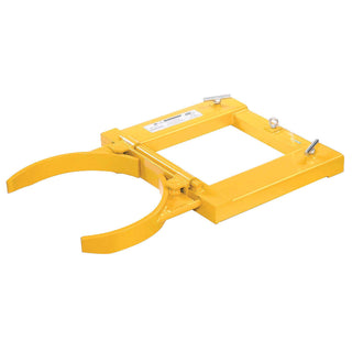 1500 Lb. Capacity Single Fork Mounted Drum Gripper by Global Industrial – Yellow, Model DG10
