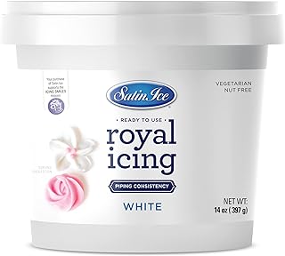 Satin Ice Ready to Use Royal Icing - 14oz Pail