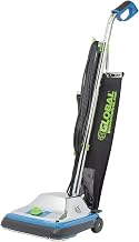 Nationwide Sales Upright Vacuum, 12" Cleaning Path, Black, Hard Floor, Cyclonic Filter, Ergonomic Handle