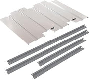 Global Industrial Additional Level For 60"W x 36"D High Capacity Rack Steel Deck, Gray