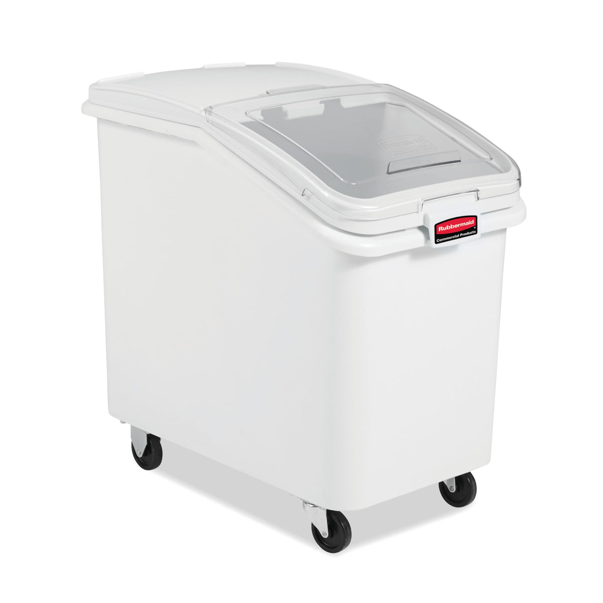Rubbermaid Commercial Products 600 Cup / White, Clear / Bin Kitchen Trash Cans