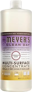 Mrs. MEYER'S CLEAN DAY Multi-Surface Concentrate, Compassion Flower, 32 Fl Oz (Pack of 6)