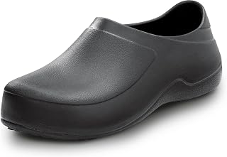 SR Max Womens Black Manteo MaxTrax Soft Toe Waterproof SRO Clog