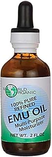 World Organics: Emu Oil 100% Pure W/Dropper, 2 oz