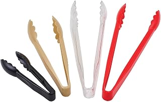 Winco Polycarbonate Utility Tongs, 12-Inch, Beige