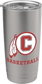 Carlisle High School Blue Aces Basketball Stainless Steel Insulated Tumbler