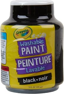 Crayola Washable Paint, 2 Oz, Black