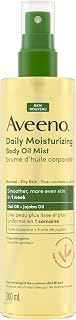 Aveeno Daily Moisturizing Oil Mist - Dry Skin, Sensitive Skin - Oat, Jojoba Oil - Hypoallergenic Body Oil - 200mL