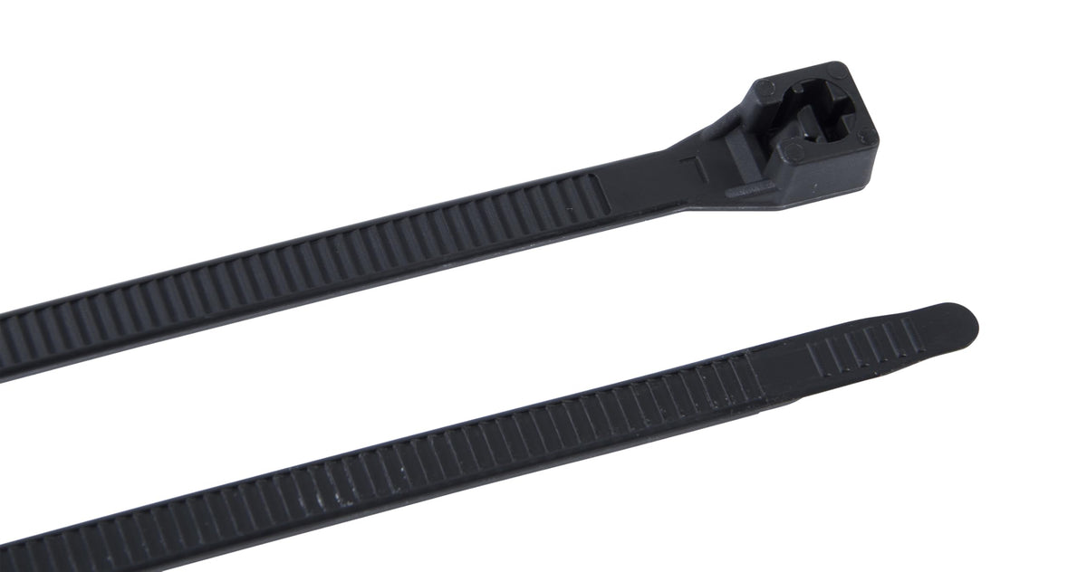 Gardner Bender 100 Pack / Uv Black / 12 inch., 120 lb. tensile Cable Ties