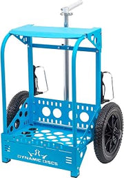 Dynamic Discs Backpack Cart LG by ZÜCA | Disc Golf Caddy | Fits large specialized backpacks up to 11"D x 16"W x 20"H | Two Water Bottle Holders Included