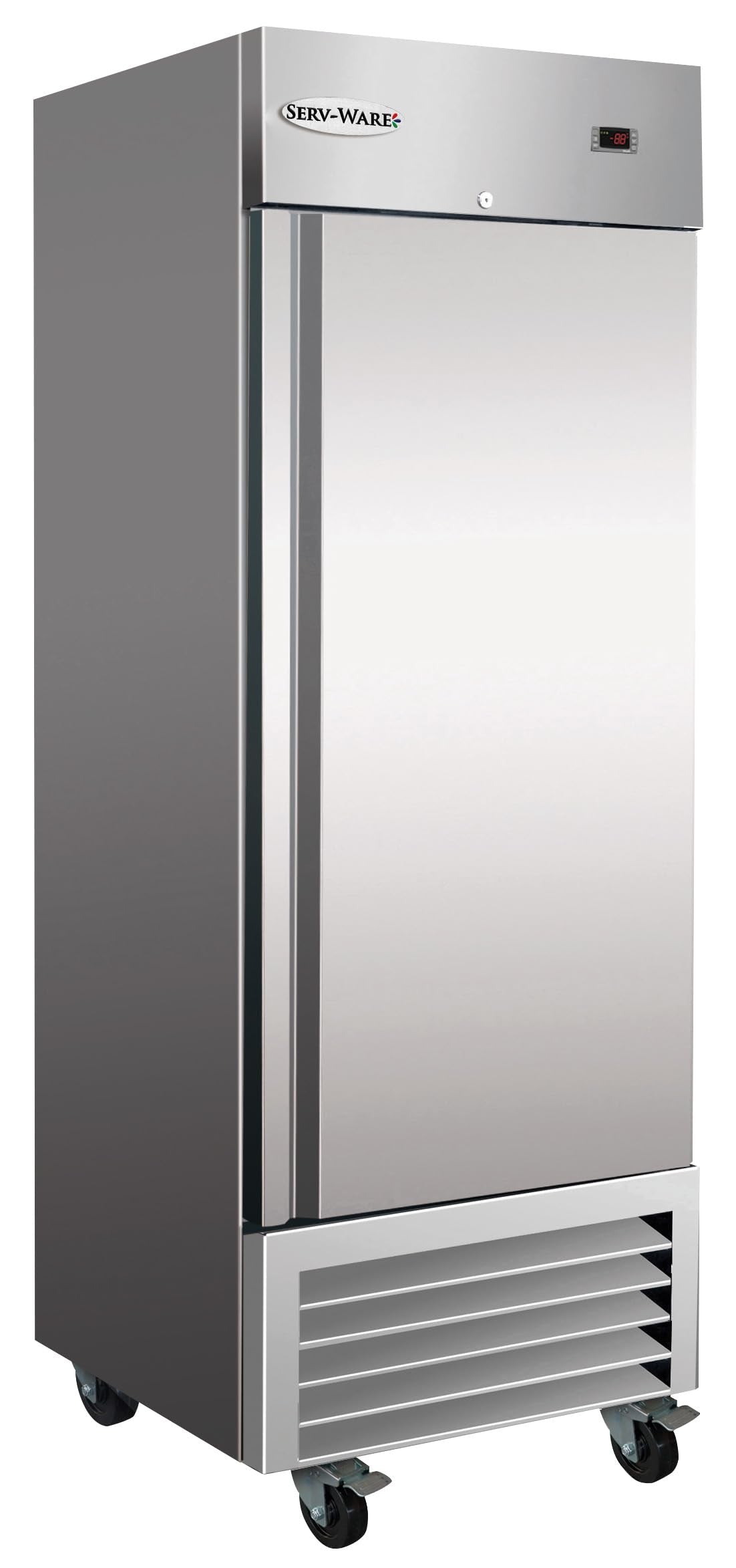Commercial Reach-In Freezer by Serv-Ware – 23.0 cubic_feet, Silver, Model RF1-HC