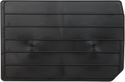 Akro-Mils 40282 Plastic Length Dividers for AkroBins Super-Size Heavy Duty Stackable Storage Bins Models 30282 and 30283, Custom Storage Inserts for Tools, Parts & Supplies, 1-Pack, Black
