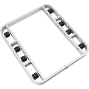 Aluminum Pallet Dolly with Tilt Rollers by Global Industrial – Aluminum, Silver, Model 800501