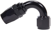 Hose End 120 Degree -10 Black by Allstar Performance – 10, Aluminum, Black, Model ALL48279