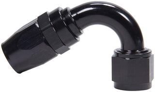 Hose End 120 Degree -10 Black by Allstar Performance – 10, Aluminum, Black, Model ALL48279