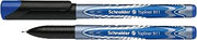 Schneider 9113 Fineliner Topliner 911 with Replaceable Cartridge, 0.4 MM Pack of 10 Blue