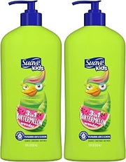 Suave Kids 3 In 1 Shampoo-Cond -Bodywash Watermelon 18 Ounce (Pack of 2)