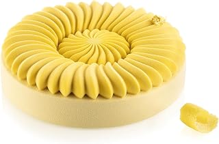 Silikomart Crown Honoré 270 Silicone Mold with Outer Dimensions 6.96 Inch Diameter x 0.69 Inch High