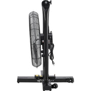 24" Foldable Mobile Pedestal Fan by Continental Dynamics – Metal, Black, Model SFSI3-750/60Y