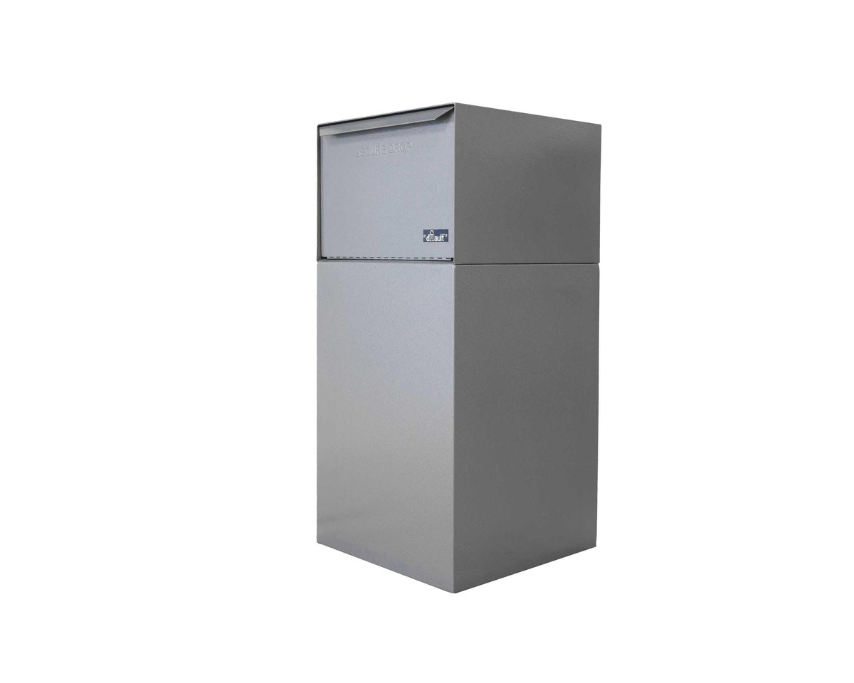 dVault Gray / 19"L x 19"W x 40"H / Industrial Package Drop Boxes & Lockers