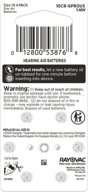 Proline Advanced Mercury-Free Hearing Aid Batteries 48/Box Size by Rayovac – 48 Count (Pack of 1), Model 7W-P6WJ-331E